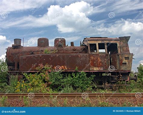 Rusty Steam Locomotive Royalty Free Stock Photo Image 263445