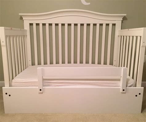 Crib Into A Toddler Bed Hack 8 Steps With Pictures Instructables