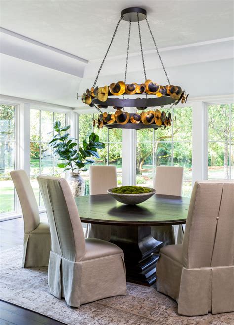 N Island Transitional Dining Room Atlanta By Kristan And Co