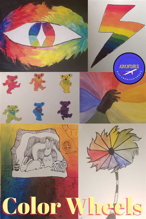 Color Wheel Ideas Creative Intro 2d Art Rainbows Adventures Of Kids