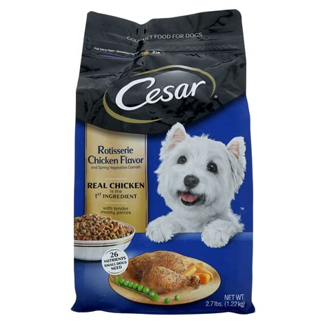 Cesar rotisserie chicken flavor & spring vegetables. Cesar Rotisserie Chicken Flavor Dry Dog Food - Shop Dogs ...