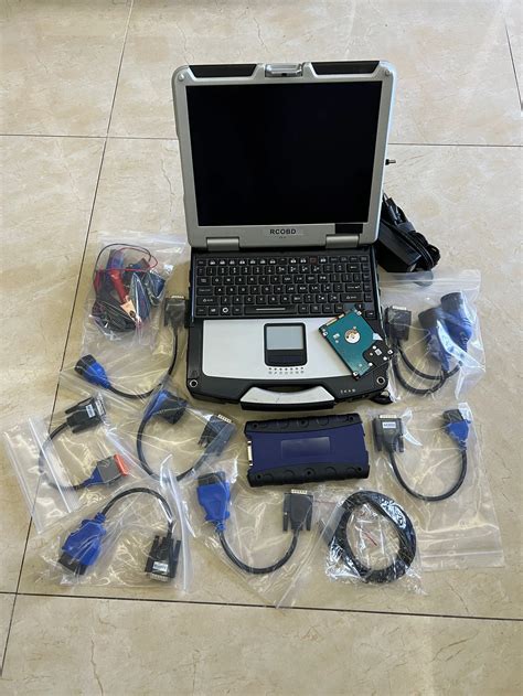 Ready To Use Heavy Duty Truck Laptop Diagnostic Tool With Dpa Adapter