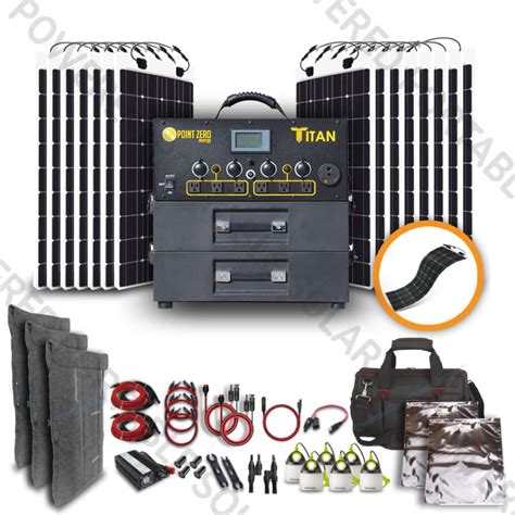 Titan Solar Generator 1500w Solar Kit For Rvs Practical Preppers