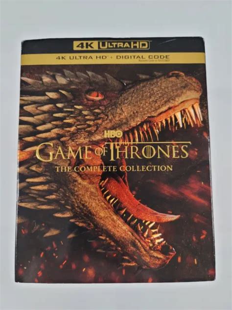 Game Of Thrones Complete Series Collection 4k Ultra Hd 2020 Vg Read