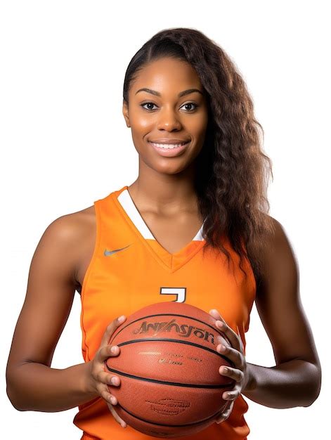 Premium Photo Talented Female Basketball Player Ai Generated