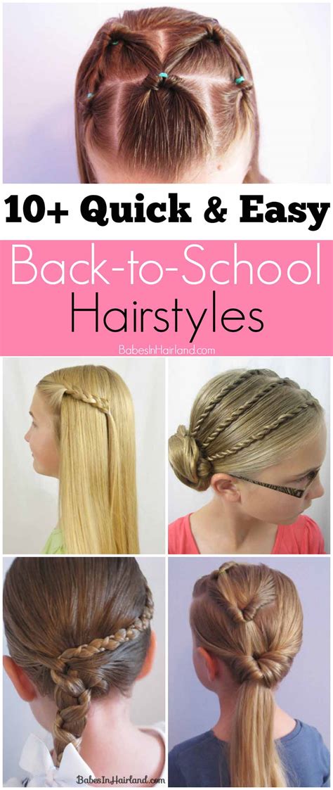 17 Easy Hairstyles For School Teachers Amazing Style