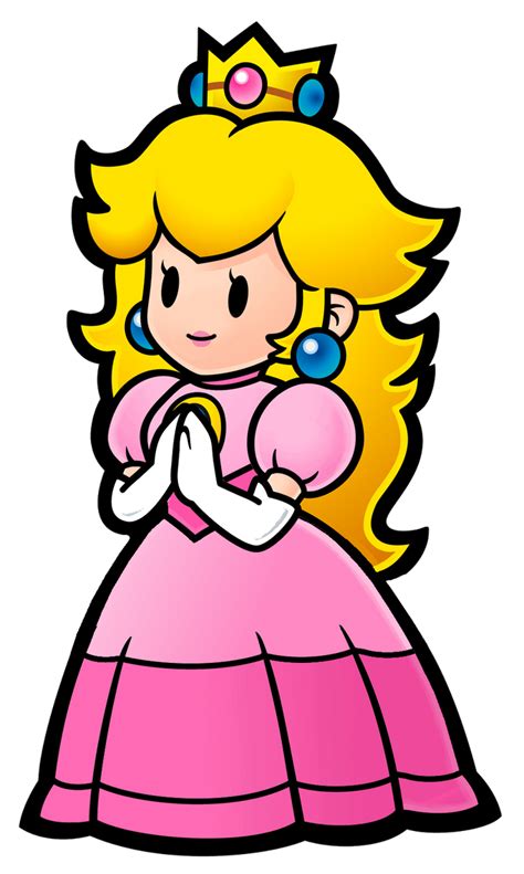 Super Paper Mario Classic Princess Peach By Sindel545 On DeviantArt