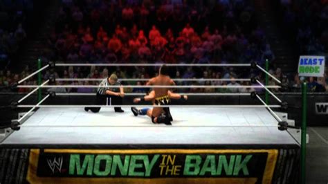 Wwe 13 Money In The Bank 2013 The Miz Vs Curtis Axel Simulation Youtube