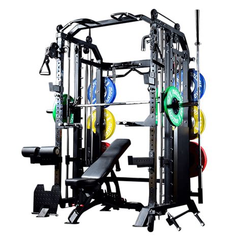 Massfit G7 Pro Functional Trainer Power Rack Smith Directhomegym