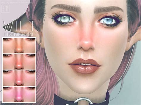 Wilt Blush And Shine By Screaming Mustard At Tsr Sims 4 Updates