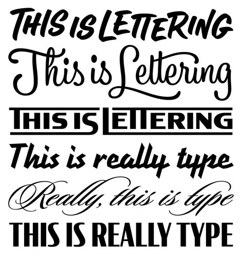Lettering Is Not Type · News · Font Bureau