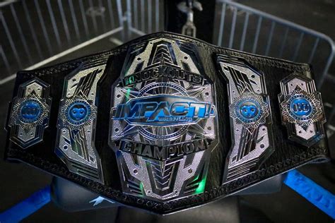 First Look At Impact Wrestlings New Championship Title Belts