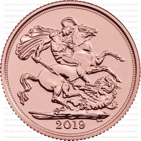 2019 Gold Sovereign Elizabeth Ii Britannia Coin Company