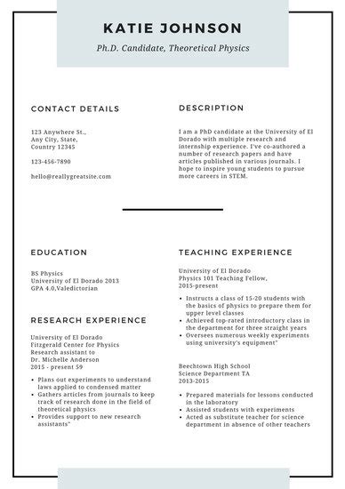 Or southeast asia (summer only). White Minimal Scholarship Resume - Templates by Canva