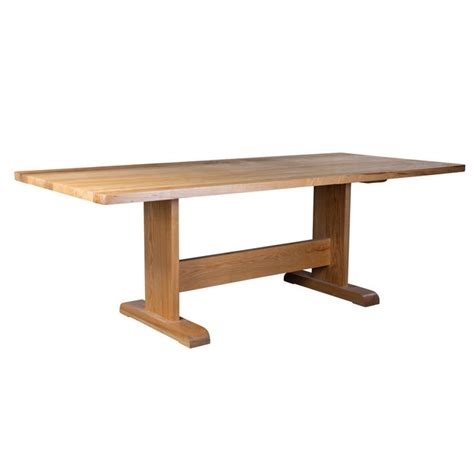 Helmsley Heavy Top Dining Table Bespoke Hardwood Furniture From Treske