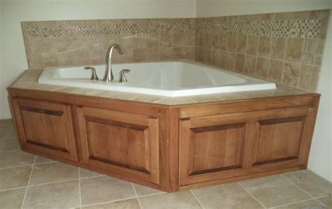 To help you with your whirlpool tub purchase, we have put together this article. Whirlpool tub with Wood Surround Panels (13.93M) | Corner ...