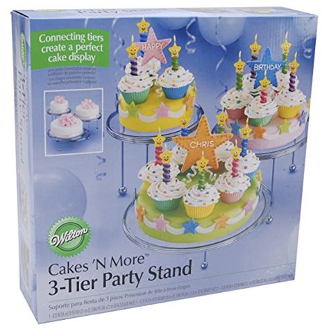Multi Cake Stand Wilton Cakes N More 3 Tier Cake Stand Chrome