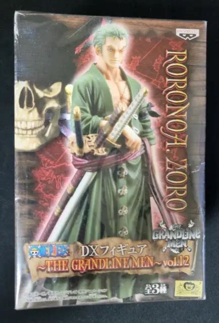 One Piece Roronoa Zoro Dx Figure The Grandline Men Vol12 Sealed