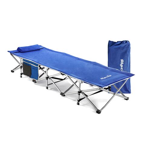Folding Camping Cot Extra Large Alpcour