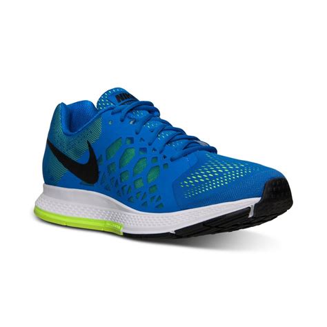 Nike Blue Mens Zoom Pegasus 31 Running Sneakers From Finish Line