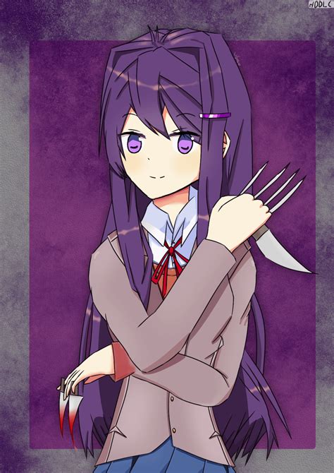 Yuri With Knives Oc Fanart Rddlc