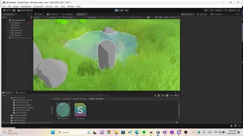 Unity Stylized Water Shader Urp Youtube
