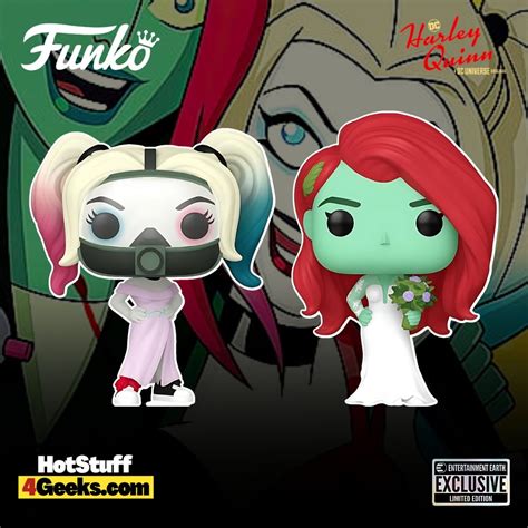 2023 New Harley Quinn And Poison Ivy Wedding Funko Pops