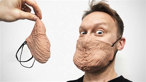 Billys Ballbag Face Mask Transforms Your Lower Face Into A Ermm Ball Sack