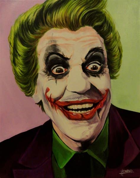 Joker Heath Ledgercesar Romero Mash Up Art Print 8x10 Etsy