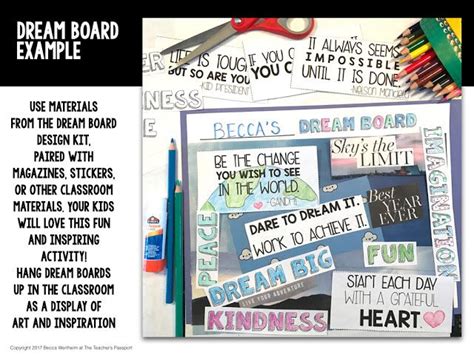 Dream Boards A Creative New Years Activity