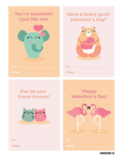 Free Printable Valentines Day Cards To Give School Staff
