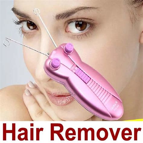 electric women face hair removal tools body face facial hair remover epilator for women cotton