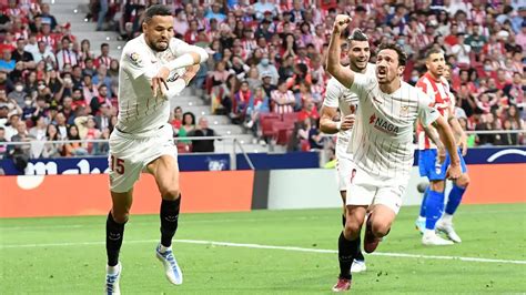 La Liga 2021 22 Sevilla Book Uefa Champions League Spot With Late Goal