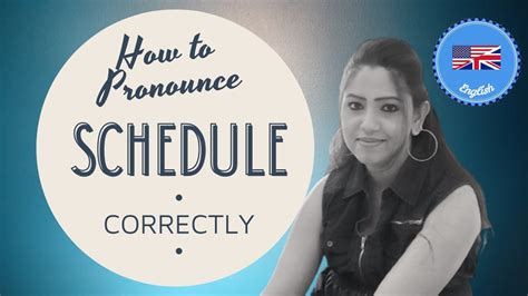 How To Pronounce Schedule Schedule Pronunciation How To Say