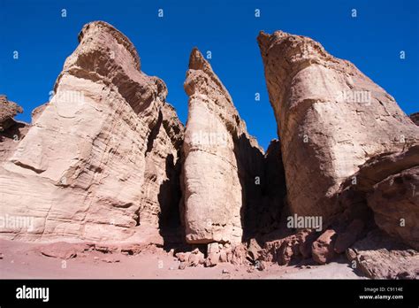 King Solomons Pillars At Timna Park In Israel Stock Photo Alamy