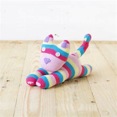 Make Your Own Sock Kitty Craft Kit By Sock Creatures