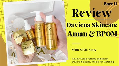 Review And Kesan Pertama Pemakaian Daviena Skincare Gold Series Aman