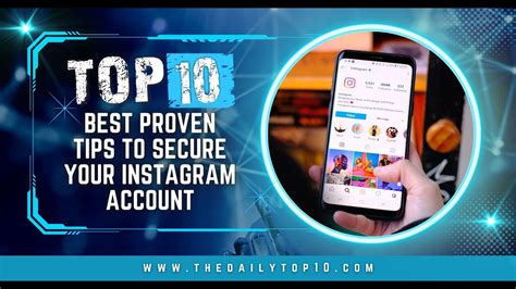 Top 10 Best Proven Tips To Secure Your Instagram Account Youtube