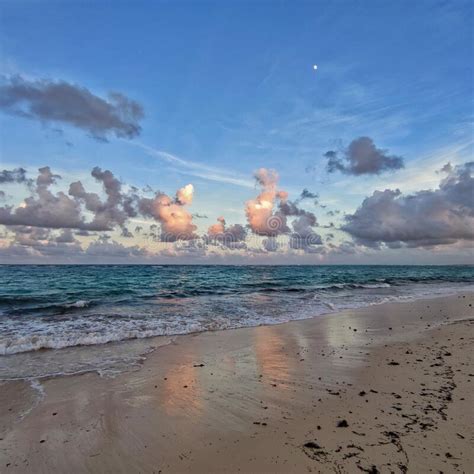 Sunset Beach Punta Cana Domenican Republic Stock Photo Image Of Coast