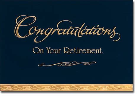 Congratulations On Your Retirement Retirement Greetings