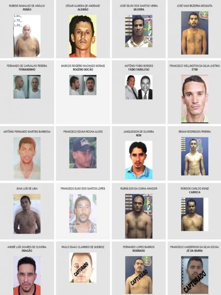 polícia divulga a lista dos mais procurados no ceará