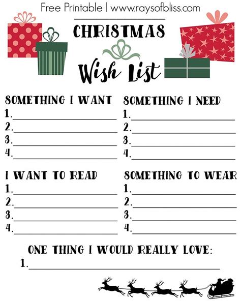 Nice list certificate_pjsandpaint created date: Christmas Wish List. Free Printable using the 4 Gift Rule