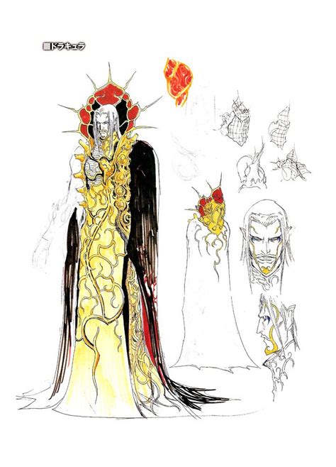 Castlevania Judgement Concept Art Dracula Game Concept Art Character