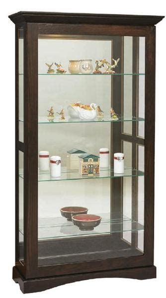 Gliding glass doors protect your possessions from dust or small hands. Mission Sliding Door Curio Cabinet from DutchCrafters ...