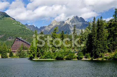 Strbske Pleso Mountain Lake Stock Photos