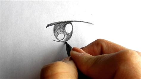Drawing A Simple Boy Animemanga Eye Youtube