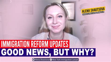 immigration reform updates good news but why youtube