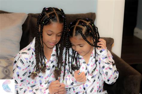 Maybe you would like to learn more about one of these? Jumbo box braids a easy protective hairstyle for mixed kids
