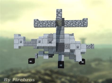 Go up the ramp and interact the elevator to return to the surface. VB-02 "Vertibird" (Fallout) Minecraft Project