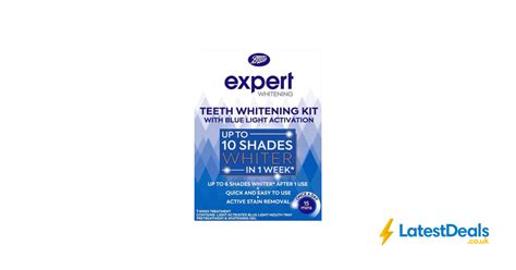 Boots Expert Teeth Whitening Kit With Blue Light Activation 18 66 At